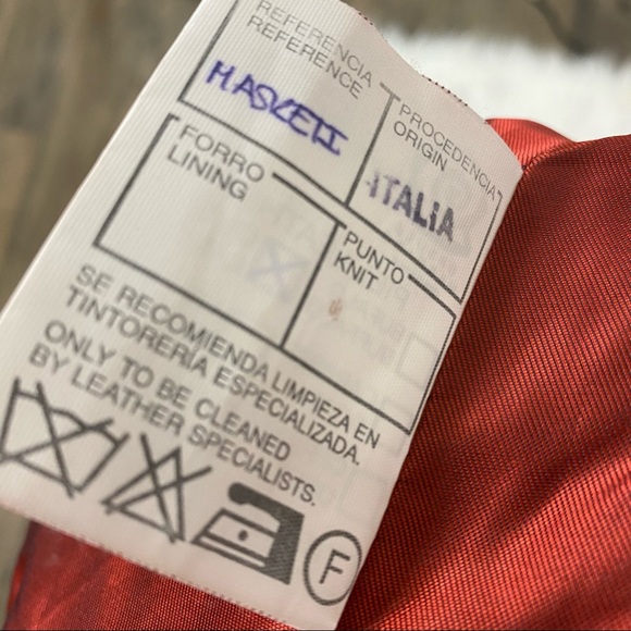 Ursula Mascaro Menorca Red Tie Collared Jacket - Picture 9 of 10